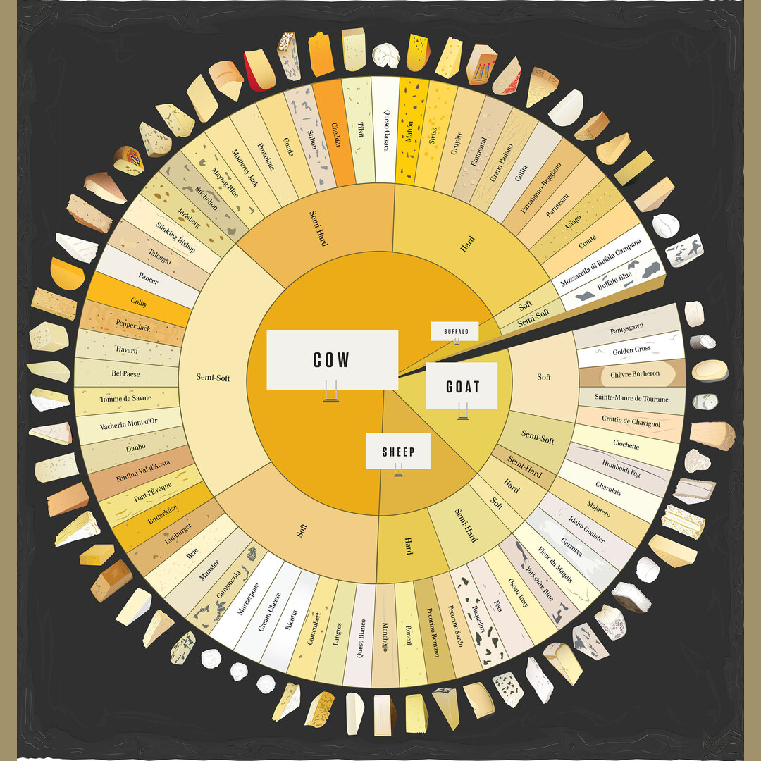 The ultimate Cheese Chart