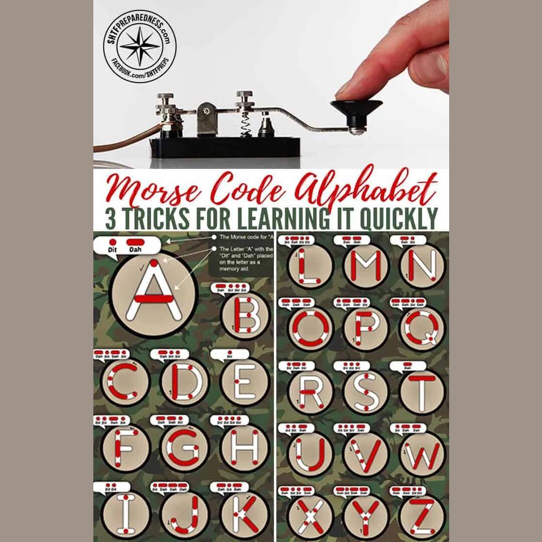Fast track to morse code.