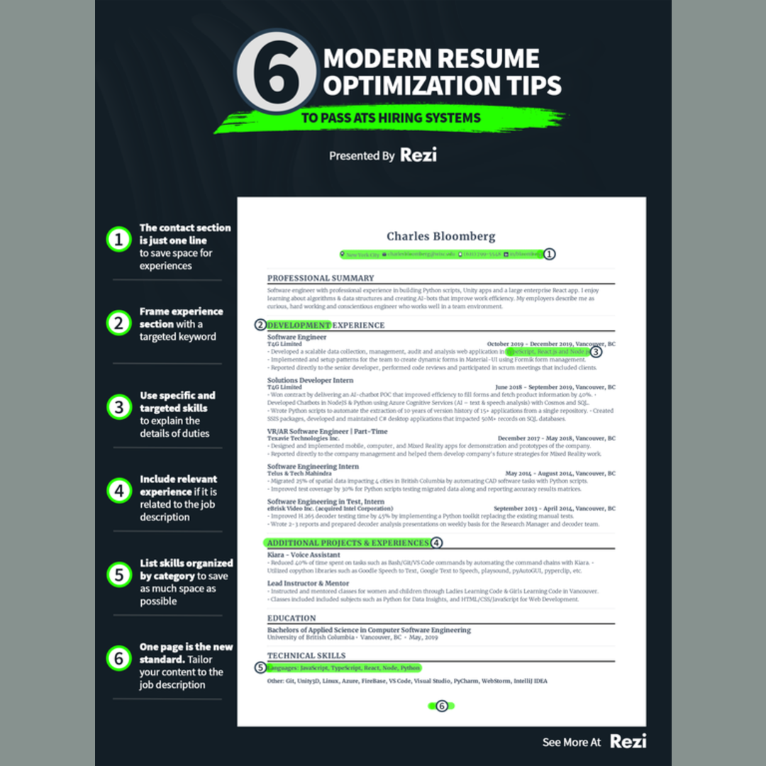 A simple resume guide