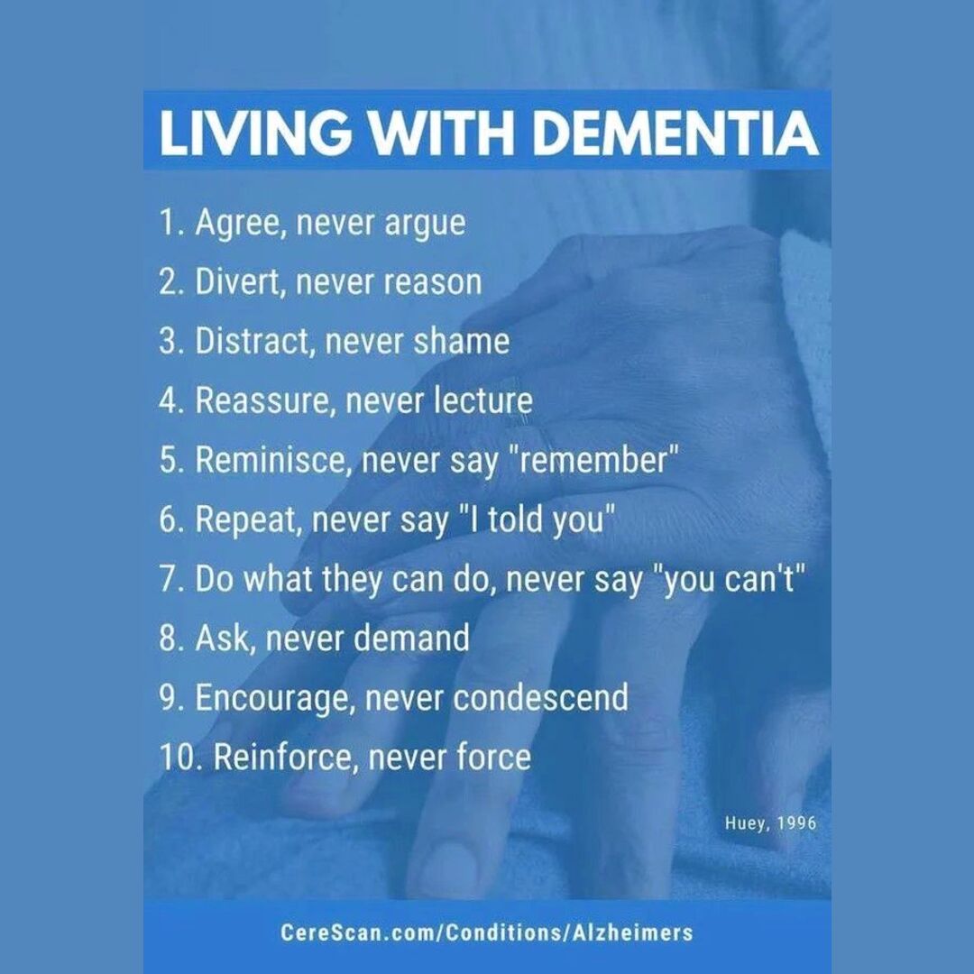 How to treat people with dementia