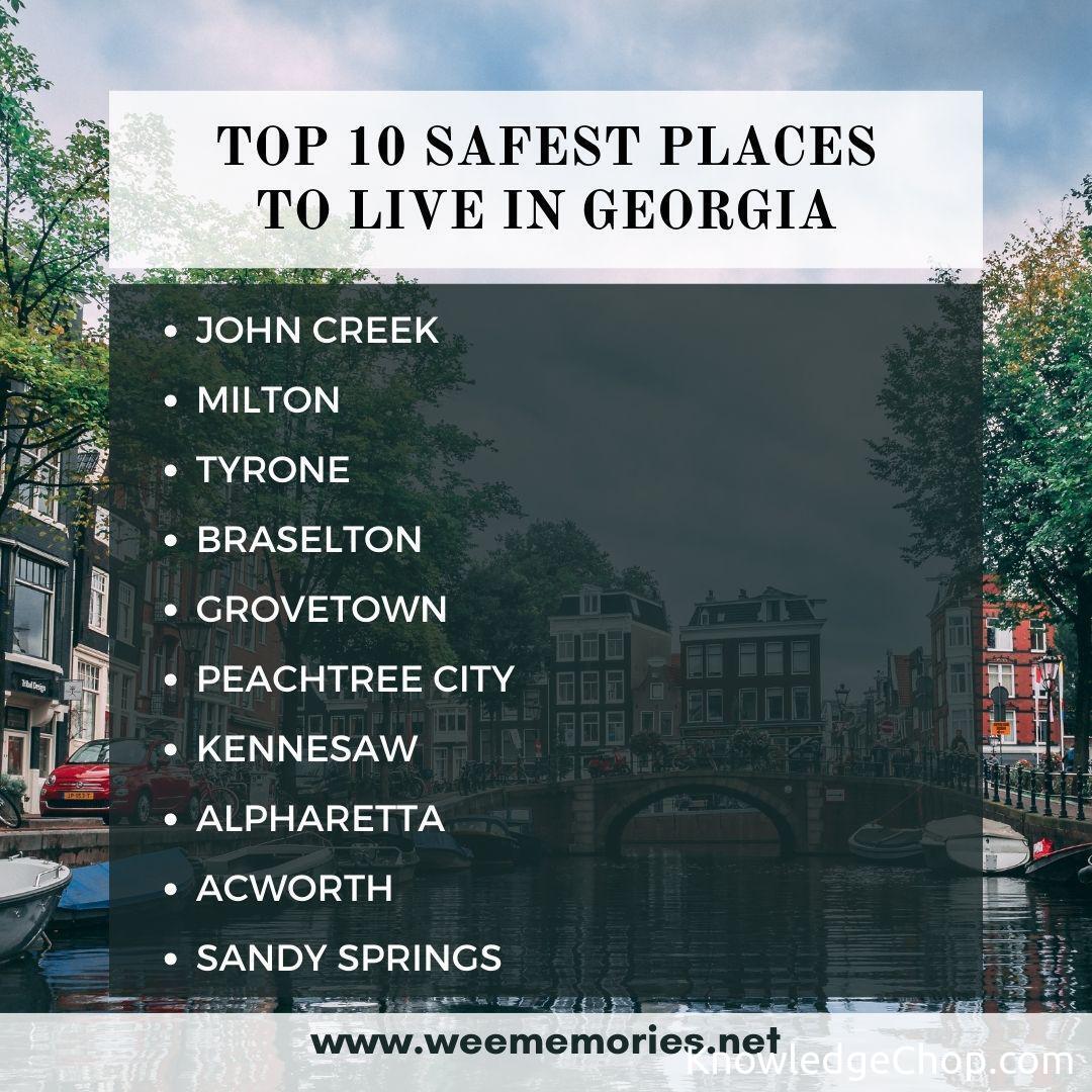 Top 10 safest places to live in 🥷 Knowledge Ninja