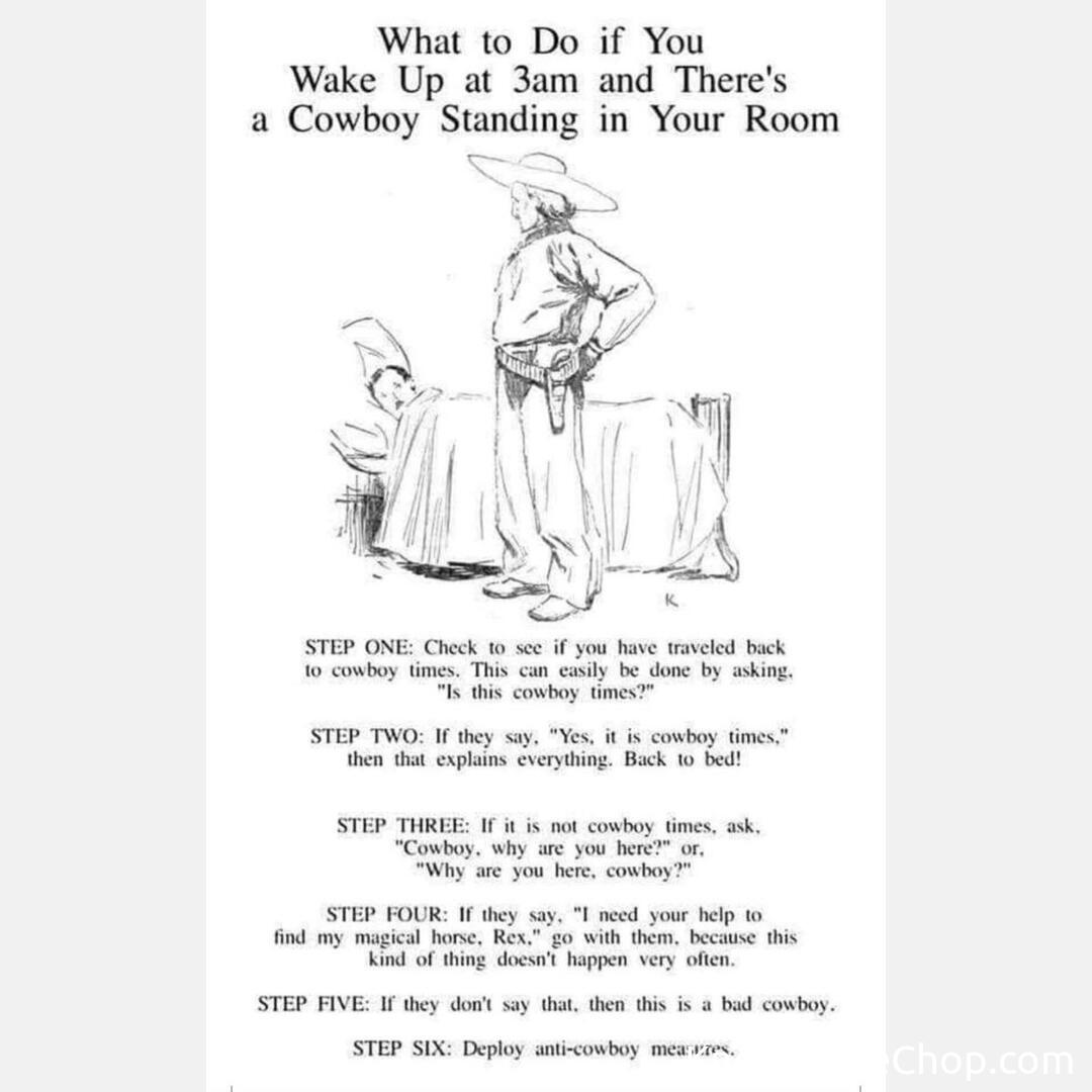 Guide to deal with unexpected cow poke