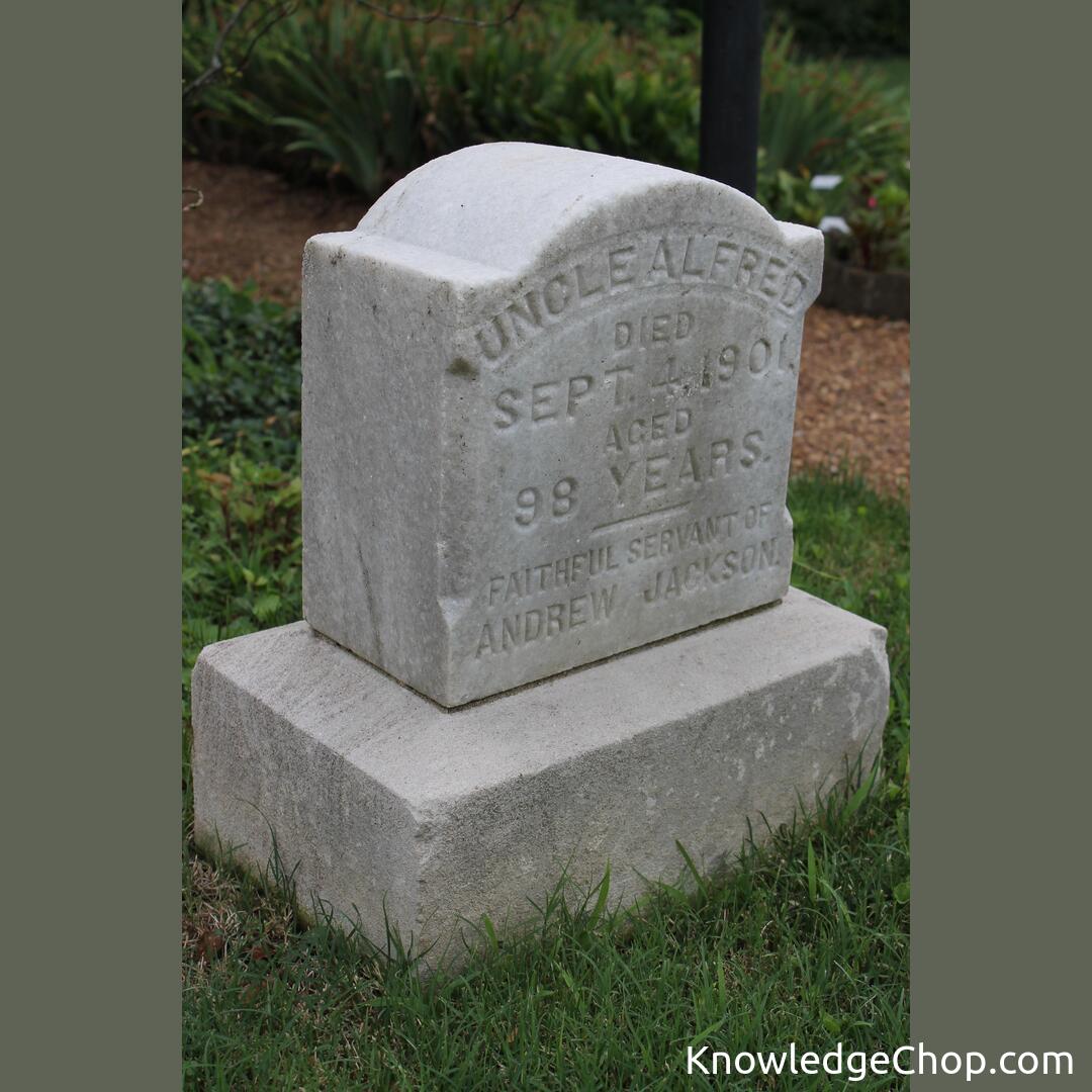 Read the epitaph. A possession even in death. This is at the Hermitage, home of Andrew Jackson, outside of Nashville. [OC]