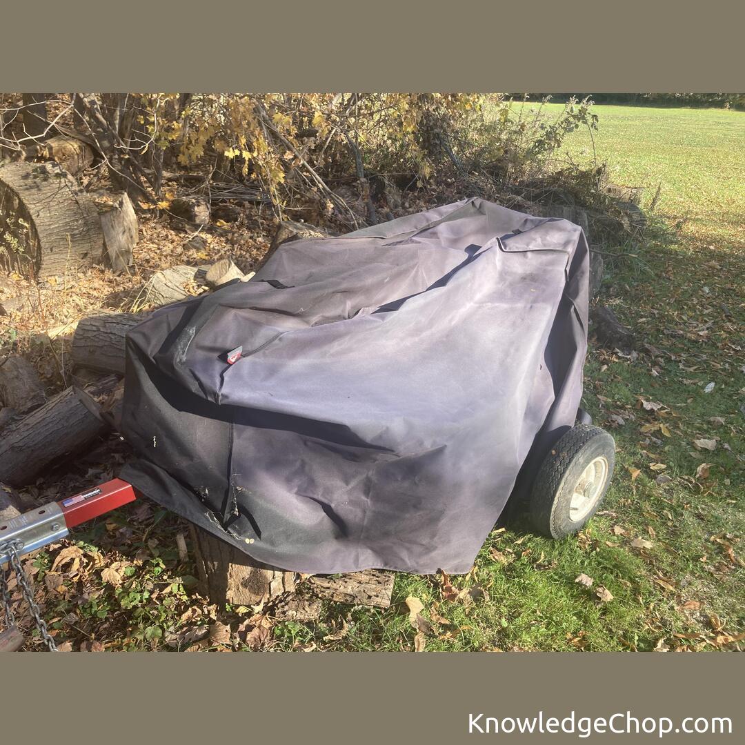 
Alternative tarping for outdoor equipment