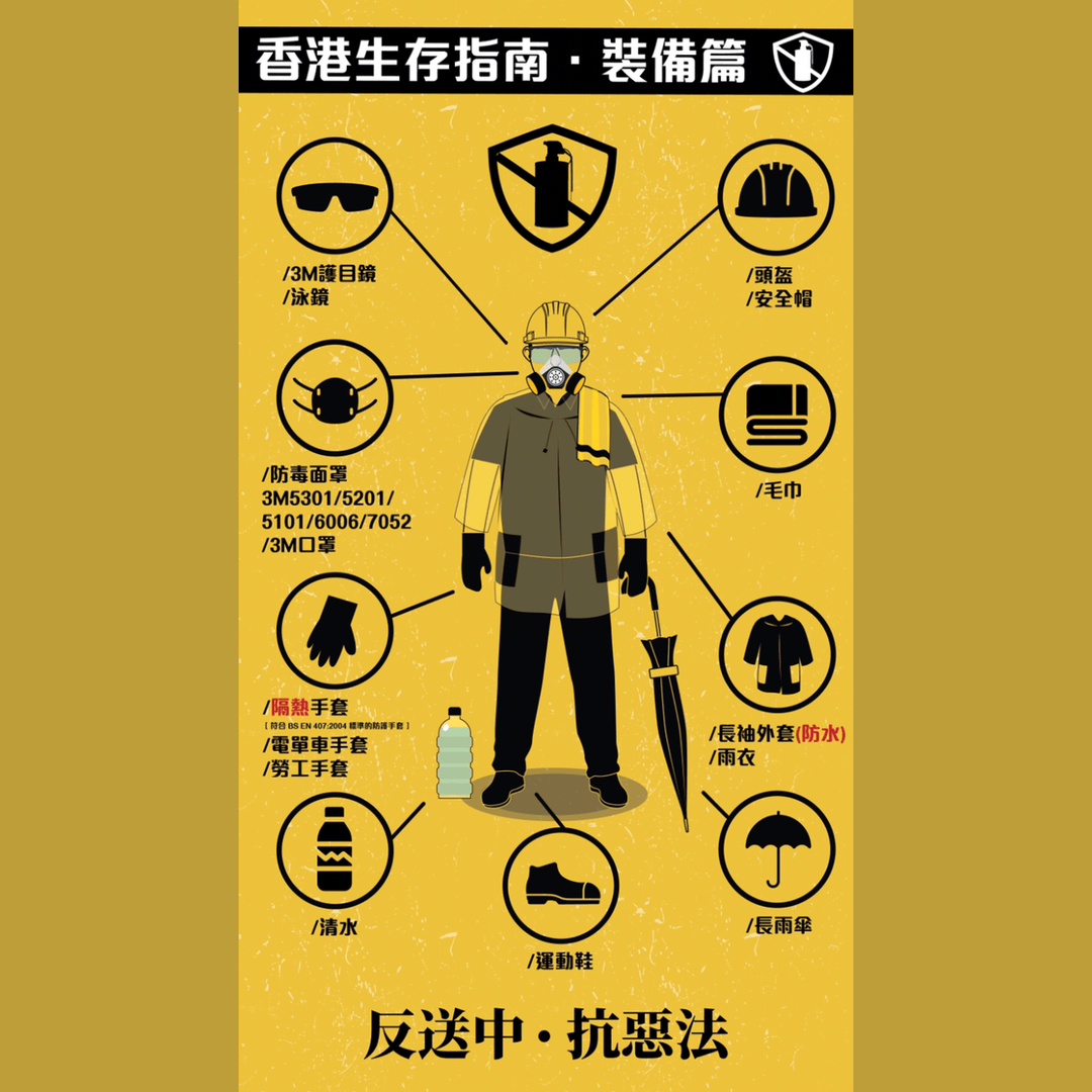 A Protester s guide, from Hong Kong s protests.